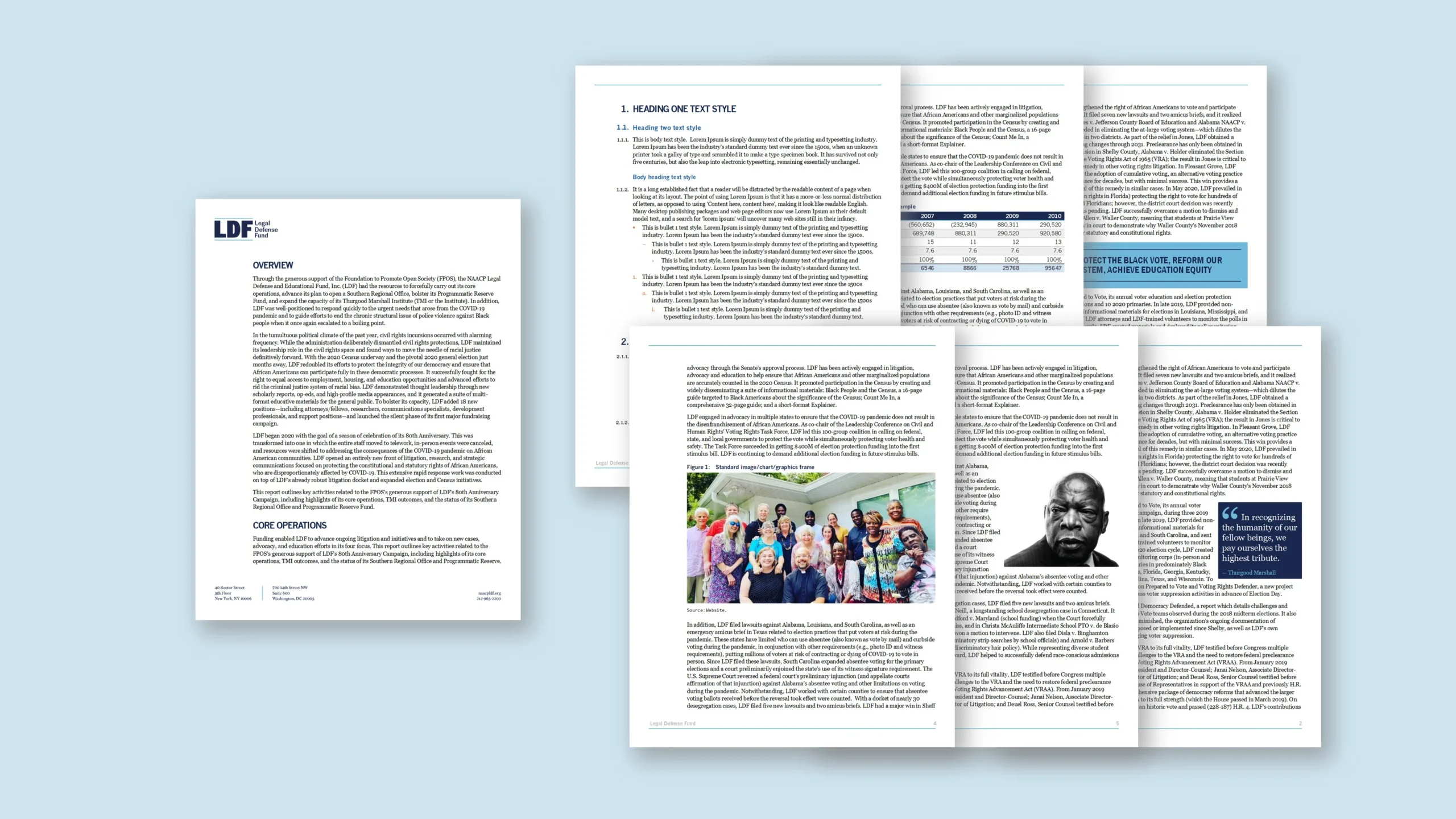 Microsoft Word letterhead template with Quick Parts for LDF – ZOARC Creative